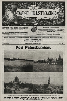 Nowości Illustrowane. 1919, nr 46