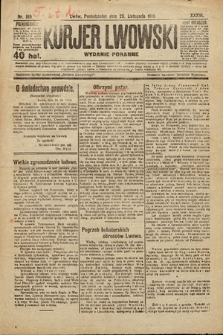 Kurjer Lwowski (wydanie poranne). 1918, nr 519