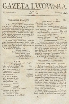 Gazeta Lwowska. 1828, nr 6