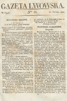 Gazeta Lwowska. 1828, nr 11