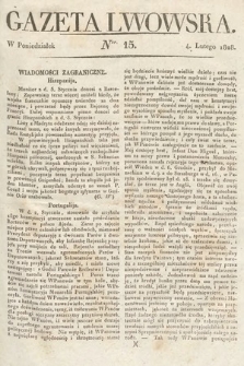 Gazeta Lwowska. 1828, nr 15