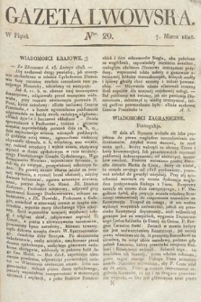 Gazeta Lwowska. 1828, nr 29