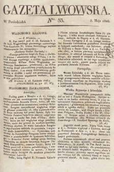 Gazeta Lwowska. 1828, nr 53