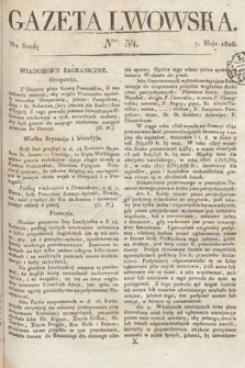 Gazeta Lwowska. 1828, nr 54