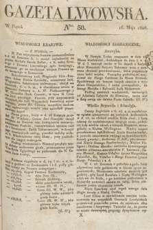 Gazeta Lwowska. 1828, nr 58