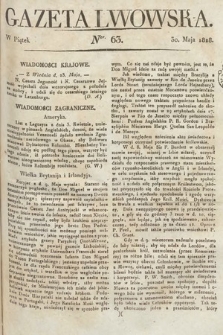 Gazeta Lwowska. 1828, nr 63