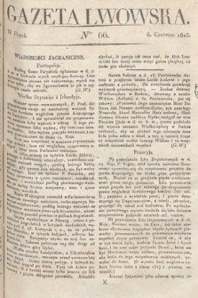 Gazeta Lwowska. 1828, nr 66