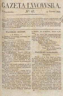 Gazeta Lwowska. 1828, nr 67