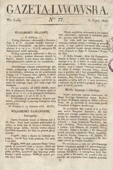 Gazeta Lwowska. 1828, nr 77