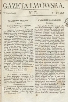 Gazeta Lwowska. 1828, nr 79