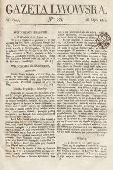 Gazeta Lwowska. 1828, nr 83
