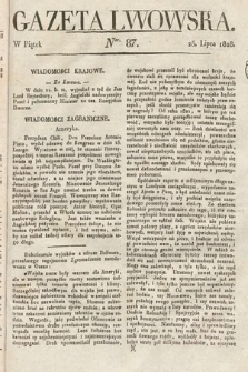 Gazeta Lwowska. 1828, nr 87