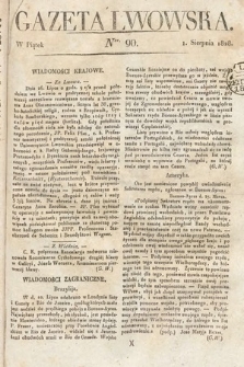 Gazeta Lwowska. 1828, nr 90