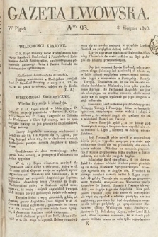 Gazeta Lwowska. 1828, nr 93