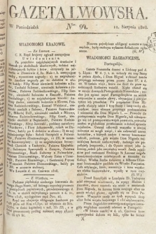 Gazeta Lwowska. 1828, nr 94