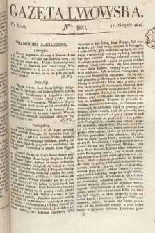 Gazeta Lwowska. 1828, nr 100