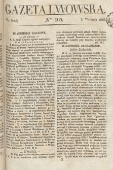 Gazeta Lwowska. 1828, nr 103