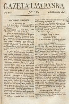 Gazeta Lwowska. 1828, nr 113