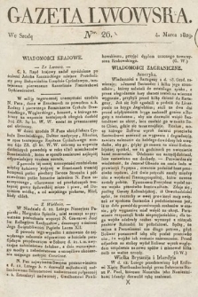 Gazeta Lwowska. 1829, nr 26