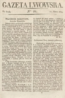 Gazeta Lwowska. 1829, nr 29