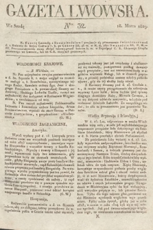 Gazeta Lwowska. 1829, nr 32