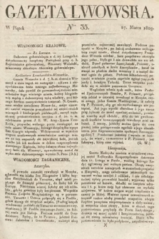Gazeta Lwowska. 1829, nr 35