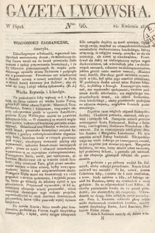 Gazeta Lwowska. 1829, nr 46