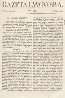 Gazeta Lwowska. 1829, nr 50