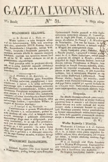 Gazeta Lwowska. 1829, nr 51