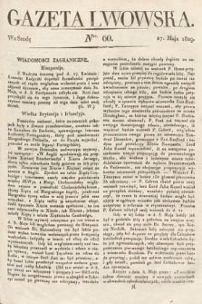 Gazeta Lwowska. 1829, nr 60