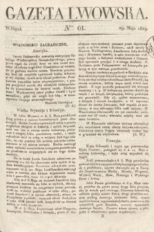 Gazeta Lwowska. 1829, nr 61