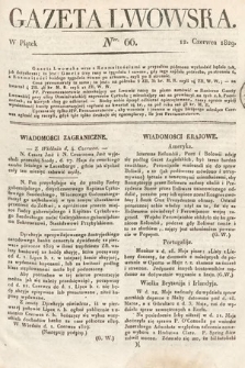 Gazeta Lwowska. 1829, nr 66