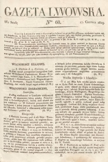Gazeta Lwowska. 1829, nr 68