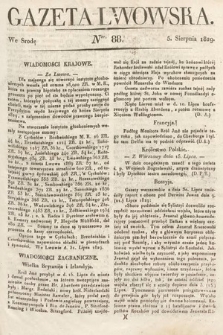 Gazeta Lwowska. 1829, nr 88