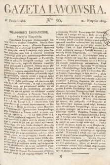 Gazeta Lwowska. 1829, nr 96
