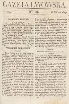 Gazeta Lwowska. 1829, nr 98