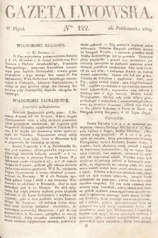 Gazeta Lwowska. 1829, nr 122