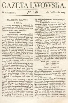 Gazeta Lwowska. 1829, nr 123