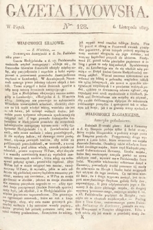Gazeta Lwowska. 1829, nr 128