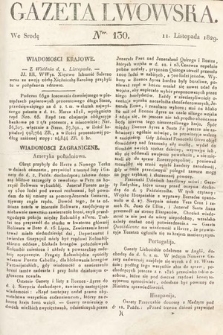 Gazeta Lwowska. 1829, nr 130