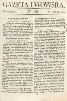Gazeta Lwowska. 1829, nr 135
