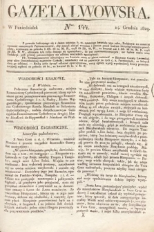 Gazeta Lwowska. 1829, nr 144