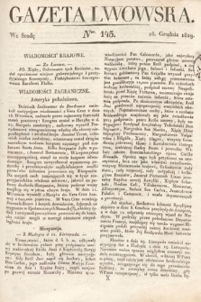 Gazeta Lwowska. 1829, nr 145