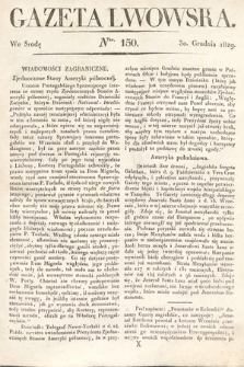 Gazeta Lwowska. 1829, nr 150