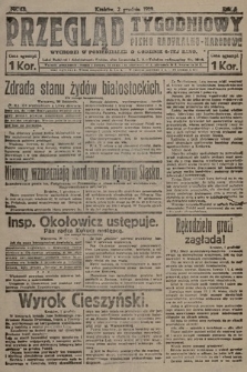 Przegląd Tygodniowy : pismo radykalno-narodowe. 1919, nr 18