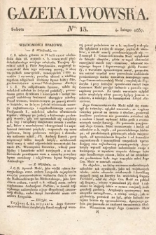Gazeta Lwowska. 1837, nr 15