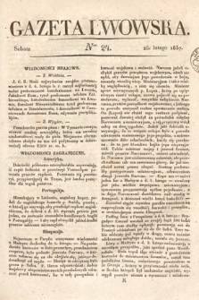 Gazeta Lwowska. 1837, nr 24