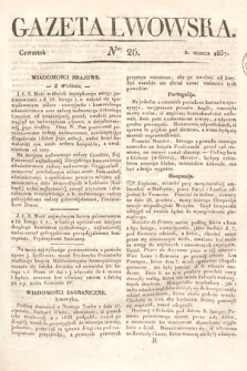 Gazeta Lwowska. 1837, nr 26