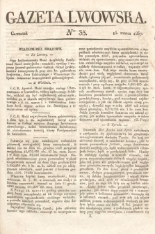 Gazeta Lwowska. 1837, nr 35