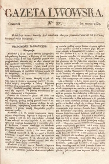 Gazeta Lwowska. 1837, nr 37